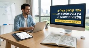 הנוסחה המוכחת: בניית אתר קורסים עצמאי שמייצר הכנסה קבועה