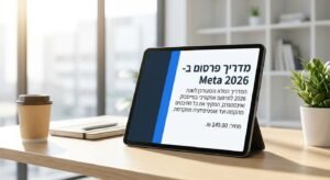העתיד של הפרסום במטא: כך תנצחו את האלגוריתם בשנת 2026