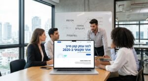 העסק שלך לא ישרוד את 2026 בלי הנכס הדיגיטלי הזה