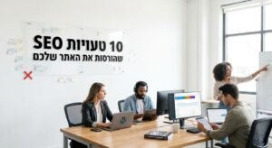 חשפנו את הטעויות שמונעות מהאתר שלכם להגיע לעמוד הראשון בגוגל