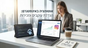 איך להפוך את האינסטגרם למכונת לקוחות שעובדת בשבילך גם כשאתה ישן